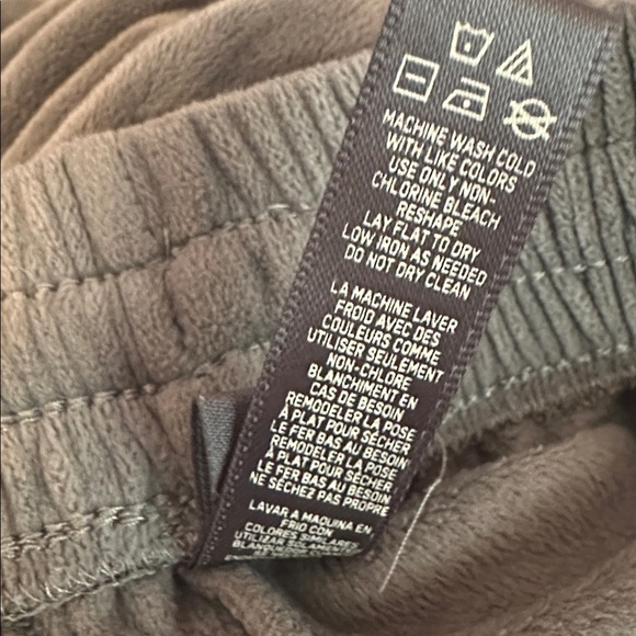 SKIMS Women's Gunmetal Velour wide leg Large pockets Drawstring lounge  Pants - Picture 14 of 15